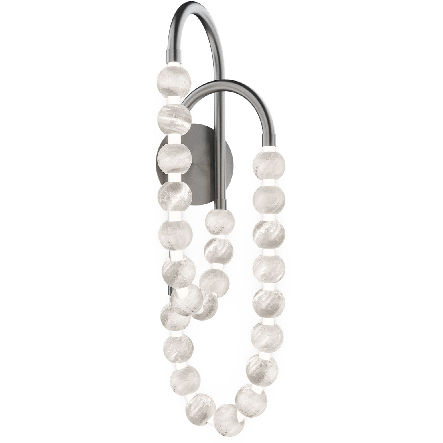 Parel LED 7 inch Antique Nickel Wall Sconce Wall Light