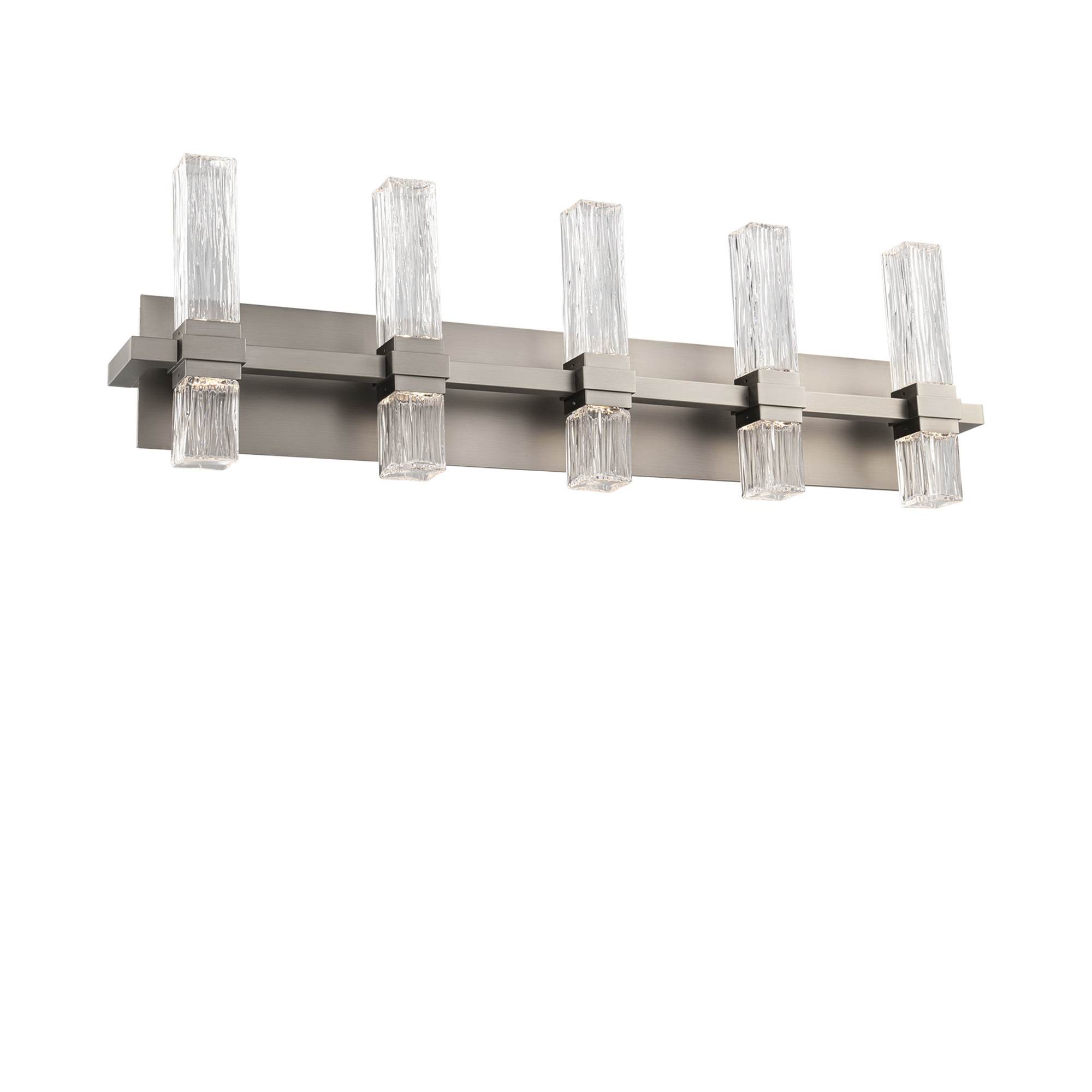 Cinaplex LED 31 inch Brushed Nickel Bath Vanity & Wall Light