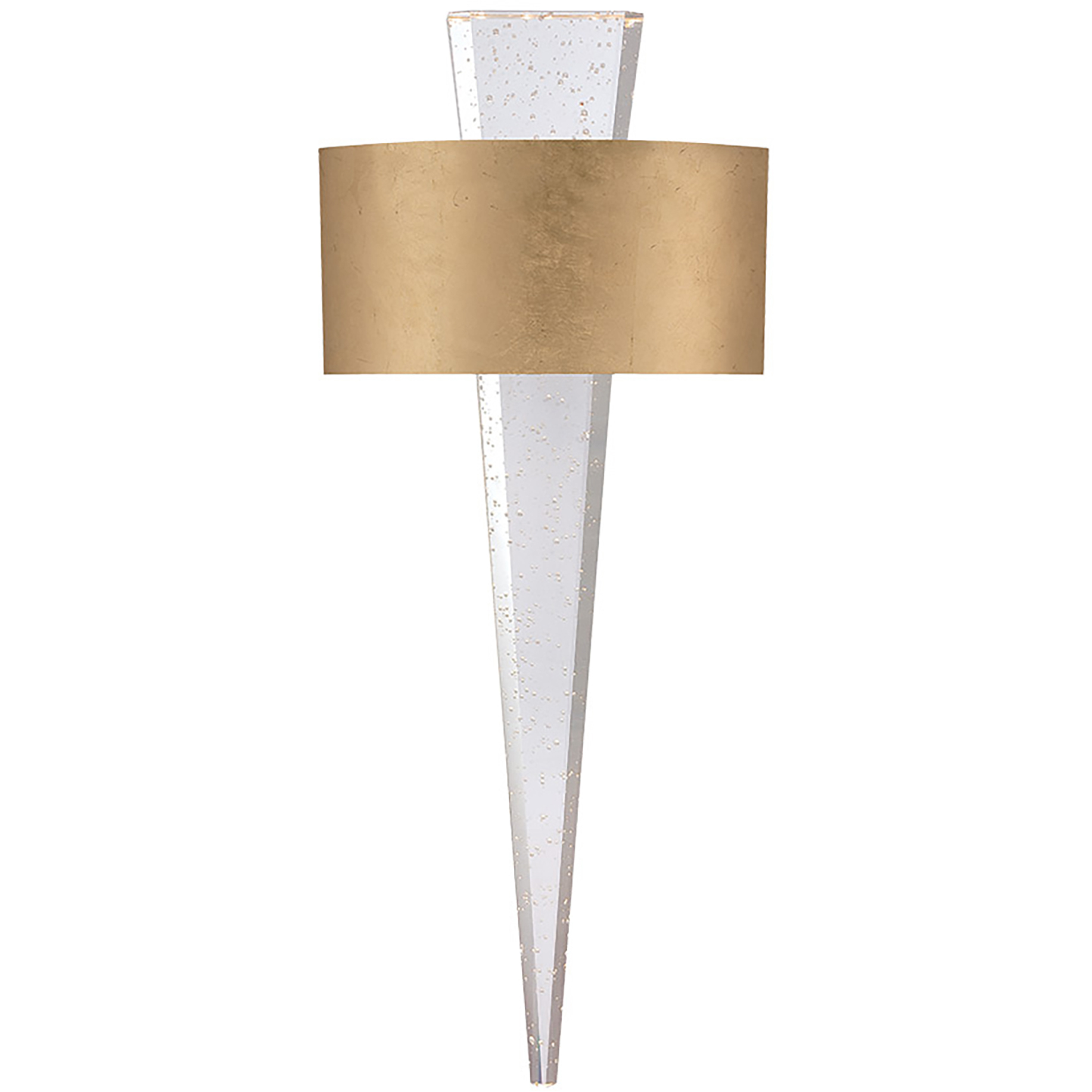 Palladian LED 2.9 inch Gold Leaf ADA Wall Sconce Wall Light in 10in.