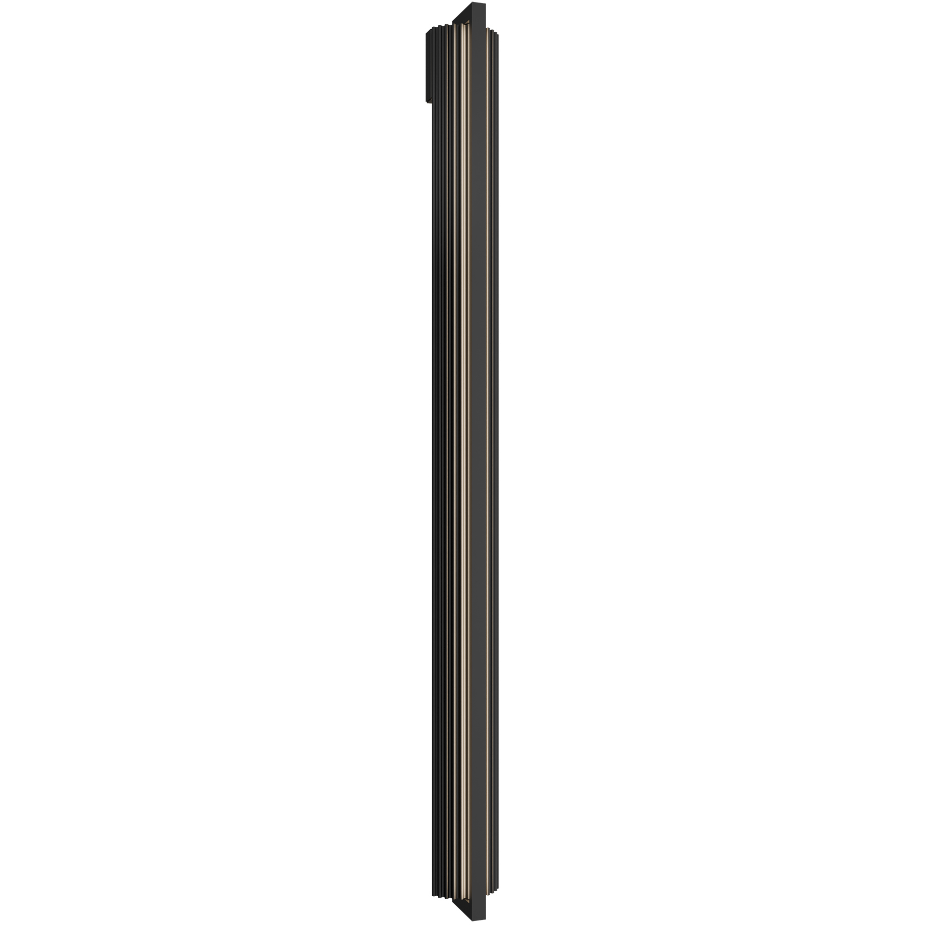 Krimp LED 60 inch Black Outdoor Wall Lighting