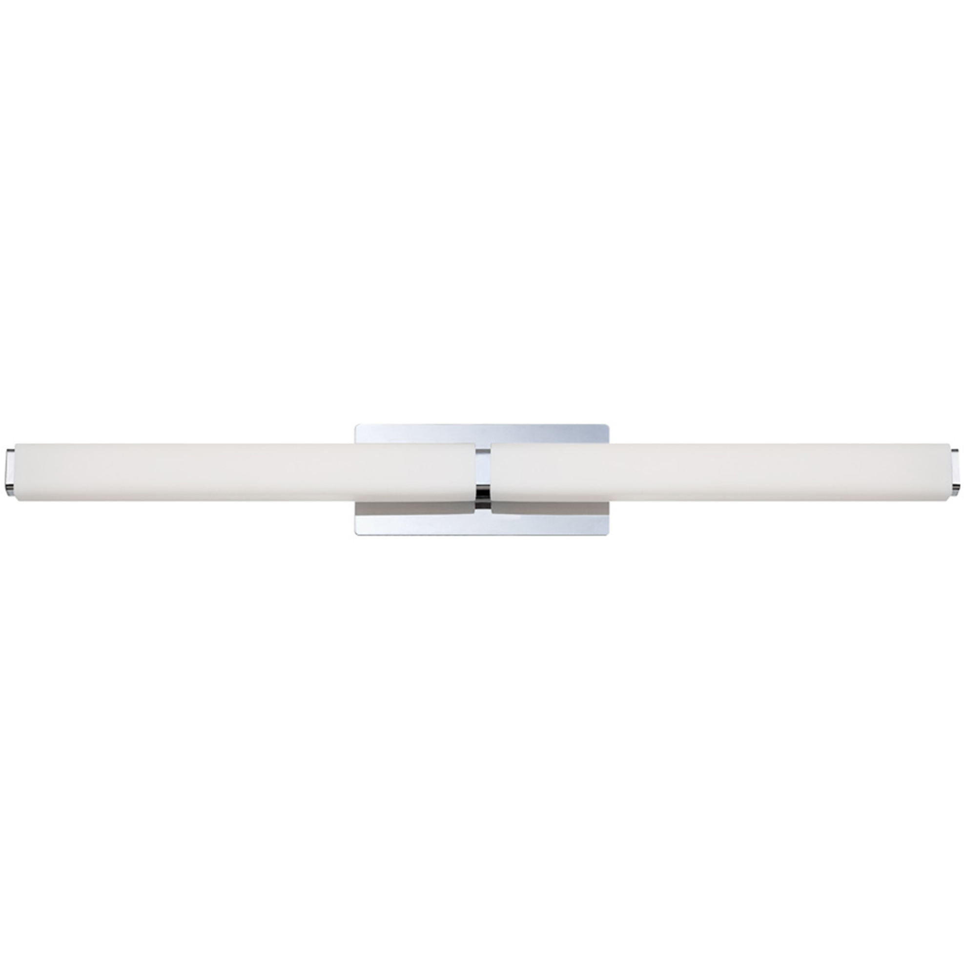 Vogue LED 39 inch Chrome Bath Vanity & Wall Light in 3000K, 39in.