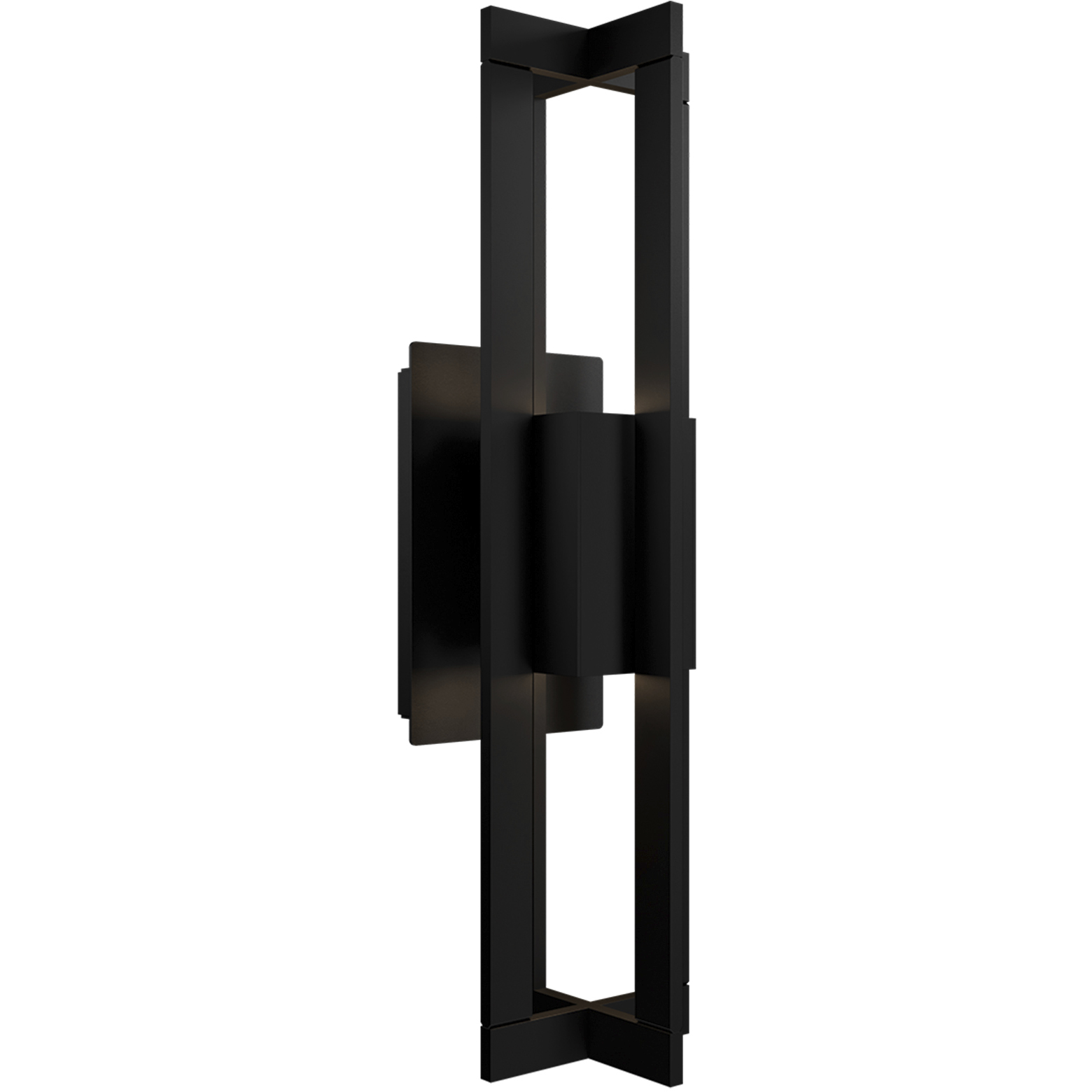 Gander LED 20 inch Black Outdoor Wall Lighting in 3000K