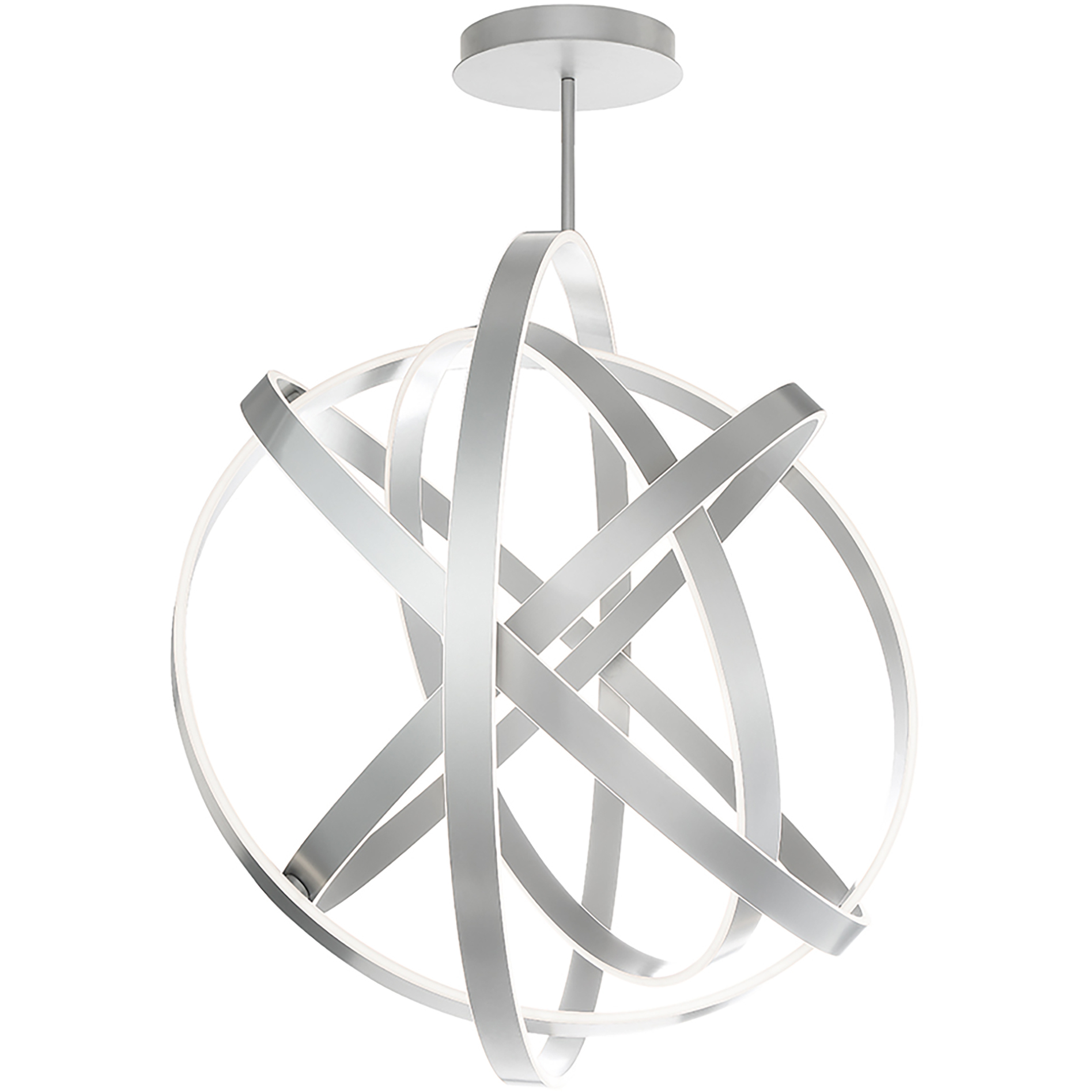 Modern Forms PD-61760-TT Kinetic LED 60 inch Titanium Chandelier