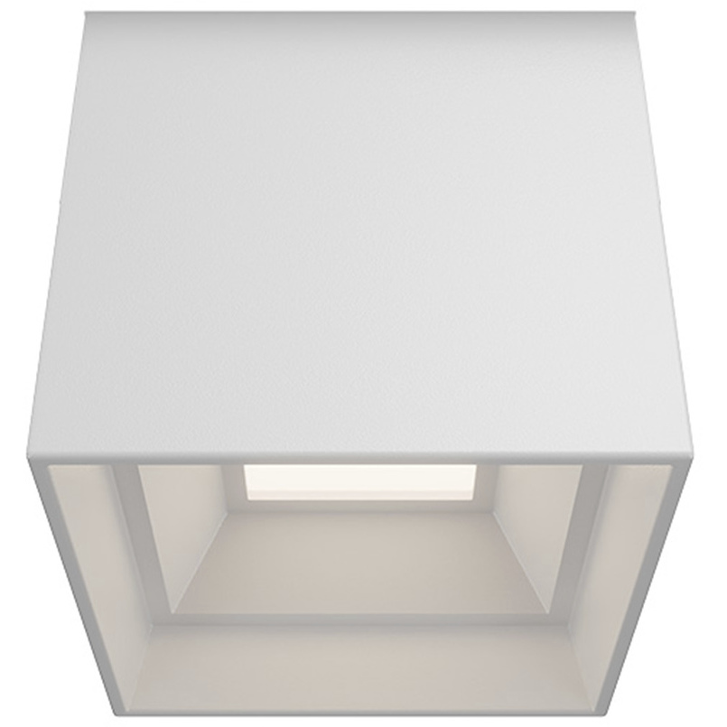 Squat LED 3.5 inch White Outdoor Flush Mount