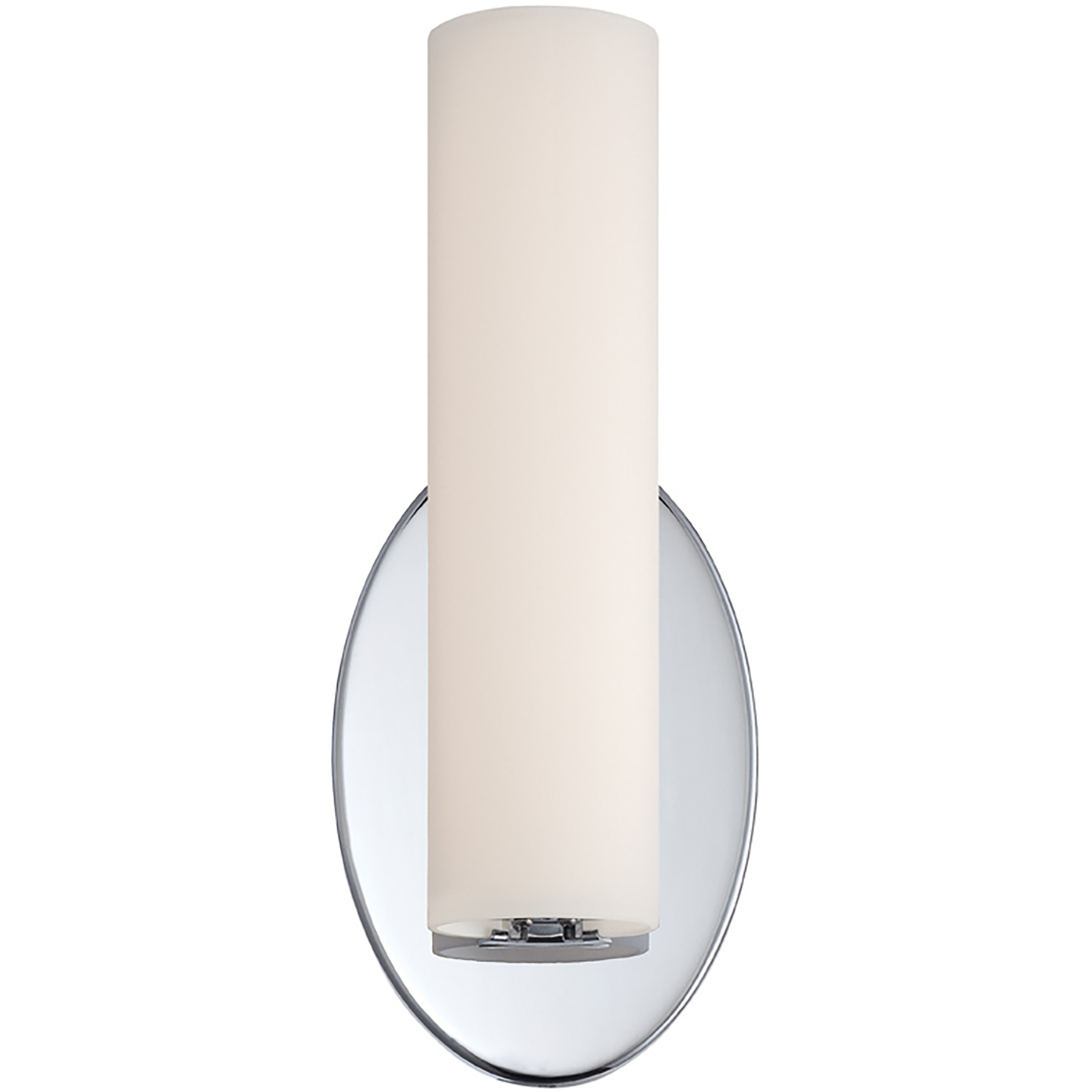 Loft LED 3 inch Chrome ADA Wall Sconce Wall Light in 3500K, 11in.